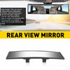 240MM Wide Convex Interior Clip On Rear View Clear Mirror Universal Anti Glare Anti-fog Panoramic Rear View Mirror Curved Mirror