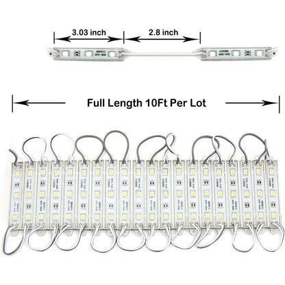 Dc 12V Super Bright IP65 Waterproof 5050 Patch Module Indicator Bar Indicator Led Strip Lights