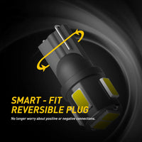 AUXITO 10X W5W T10 LED Bulb Ultra Bright White 194 168 LED Car Interior Lights Canbus Map Dome Door Glove Box Trunk Light 12V