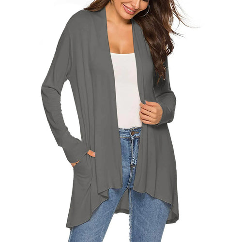 2024 Autumn Korean Women Cardigan Ladies Shawl Female Sweater Cardigans Female Long Sleeve Women Casual Thin Coats