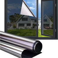 Window Tint Sun Blocking Blackout , for Heat/ Blocking, Daytime Privacy In Homes And Offices,17.7 Inch x 13 Feet