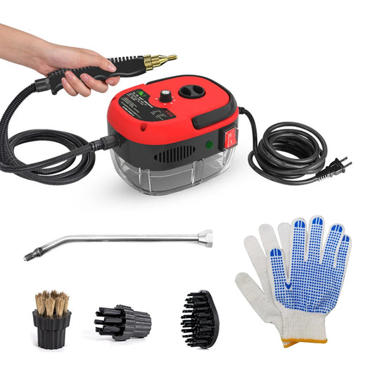 2500W Portable Handheld Steam Cleaner High Temperature Pressurized Steam Cleaning Machine for Kitchen Furniture Bathroom Car