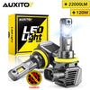 AUXITO 2Pcs 22000LM H11 LED Headlight Canbus H8 H9 9005 HB3 9012 HIR2 9006 HB4 Turbo Lamp 120W Super Bright Car Headlamp 6500K