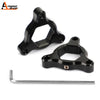 Areyourshop FORK PRE ADJUSTERS BLACK 17MM Fit for Yamaha FZS 600 1000 Fazer TDM850 TRX850 Motorcycle Accessories Parts