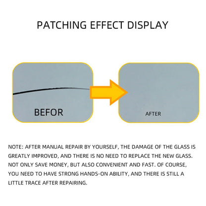 Automotive Glass Nano Repair Fluid Car Windshield Resin Crack Tool Kit Universal Car Windscreen Glass Scratch Crack Restore