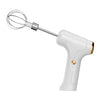 Handheld Mixer Electric Mixer Mini Electric Whisk USB Rechargeable Egg Beater Set with One-Touch Speed Control for Kitchen