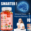Children's OMEGA+DHA Gummies - Supports The Brain, Joints, Heart, Eyes and Immune System - Contains Omega 3 6 9 + DHA, Vitamin C