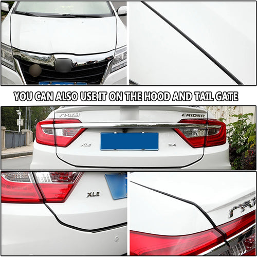 5M/16FT U Type Universal Car Door Edge Guards Trim Styling Moulding Protection Strip Anti Scratch Collision Protector Vehicle