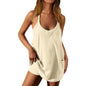 Sport Mini Dress For Women Summer Sleeveless Dress Casual Short Sundress Female Workout Tennis Athletic Onesie With Pockets