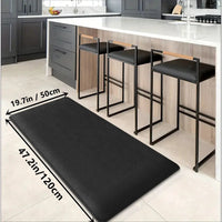 1pc kitchen mat  Quick-Dry Memory Foam Kitchen Mat - Luxuriously Soft, Non-Slip, Ideal for Kitchen,  Washable rugs rug