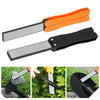 Double Sided Knife Sharpener Portable Folding Portable AntiSlip Diamond Sharpener