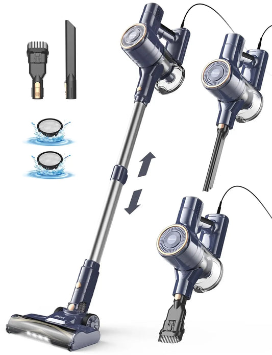 DEVOAC I8 Corded Stick Vacuum – Powerful, Lightweight, Built for Daily Cleaning