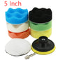 Car Polishing Sponge Pads Kit Foam Pad Buffer Kit Polishing Machine Wax Pads for Auto Motorcycle motor vehicle Removes Scratches