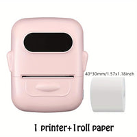 Marklife P50 Label Maker Mini Portable Thermal Printer Self-adhesive Label Printer Similar as E210 M110 Print Label Sticker