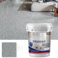 Newest High-Gloss Marble Effect Epoxy Floor Coating Indoor Outdoor Pure Natura Anti Slip Floor Paint 500g 4pcs/square meter