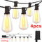 4pcs-28FT 10 Bulbs / United States