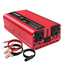 1500W/2000W/2600W Car Inverter DC12V AC110V Power Inversor Portable Outdoor Charger Adapter For Phone/Laptop/Camera US Socket