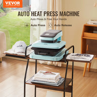 VEVOR Auto Heat Press Machine 15x15in with Auto Release Heats Up Fast and Evenly Sublimation Heat Press for T Shirts Sublimation