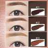 3Color Eyebrow Pomade Eyebrow Eyeliner Gel Waterproof Long-lasting Tinted Sculpted Brow Gel with Brush Eyebrow Stamp Pencil Kit