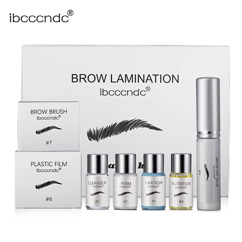 Brow Lamination Kit Semi-permanent Brow Lift Extension Kit Brow Lash Lift Brow Lamination Eyelash Lifting Perming Lashes Makeup