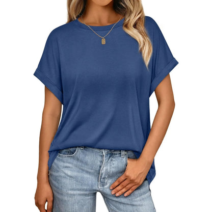 Womens Summer Tops Outfits Spring Casual Dressy T Shirts Workout Clothes Going Out Trendy Vacation Fashion 2025
