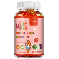 Children's OMEGA+DHA Gummies - Supports The Brain, Joints, Heart, Eyes and Immune System - Contains Omega 3 6 9 + DHA, Vitamin C