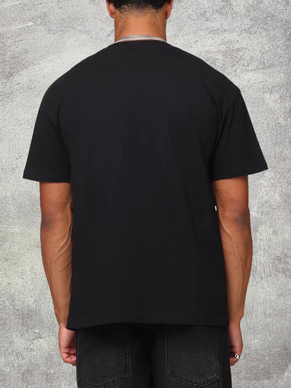 200g Cotton Men's T - Shirt, Husky Funny Name Pattern, Heat - Transfer Printed, for Daily Casual Wear