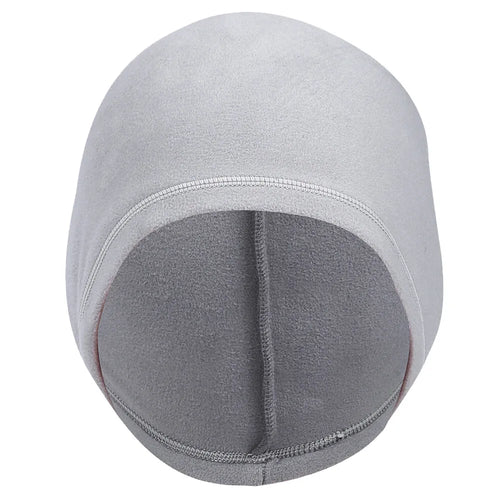 Winter Warm Running Skiing Cycling Skull Cap Helmet Liner Thermal Fleece Beanie Hat Windproof Hat Skullies for Men Women