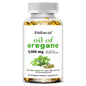Oregano Oil 6000 mg, Black Seed Oil 200 mg, Supports Gut, Digestive & Immune Health, 120 Capsules