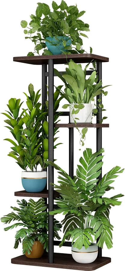 Plant Multiple Flower Rack Holder Shelves Storage Organizer Display Indoor Planter for Balcony Bedroom Patio Garden
