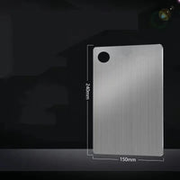Stainless Steel Thickened Cutting Board Antibacterial Mildew-proof Kneading Dough Board Kitchen Fruit vegetable Cutting Board
