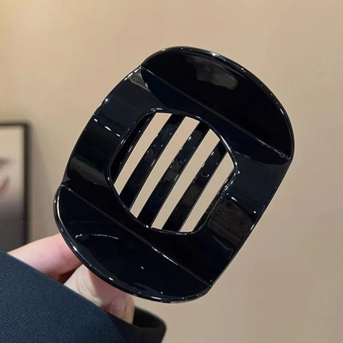 New Korean Acetic Acid Hair Clip Hair Accessories Women's Spoon Clip Spring Clip Leopard Hair Clip Top Clip Simple Headpiece