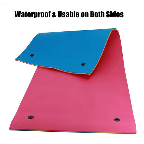 390CM*146CM Floating Pad Summer New Large Outdoor Tear-Resistant XPE Foam Swimming Pool Water Blanket Float Mat Bed