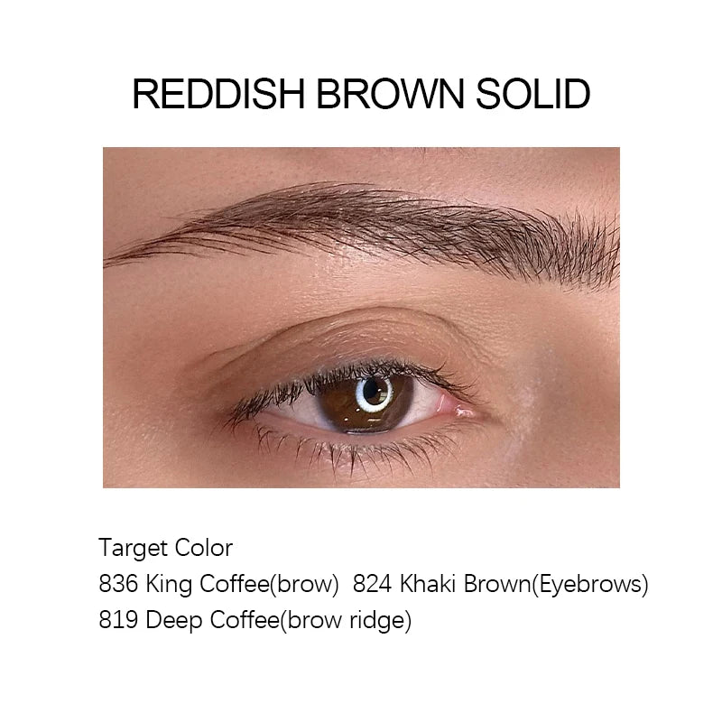 Tattoo Ink Nano Pigment Milkly Colors For Semi Permanent MakeUp Sets Tint Eyebrow Eyeliner Lips Beauty 3ml Microblading Pigments