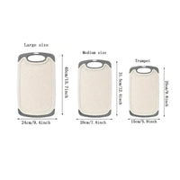 1/3PCS kitchen household imitation marble can hang non-slip classification vegetables meat fruit multi-functional cutting board