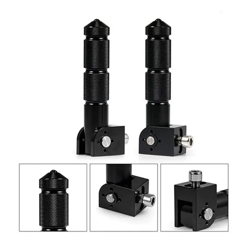 Motorcycle Footpegs CNCAluminum Motor Bike Universal Folding Footrests Foot Pegs Premium Rear Foot Pedals Frepose Pieds Moto