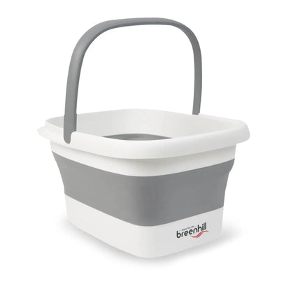 2 Pack Foldable Foot Bath Basin, Collapsible Foot Soak Tub, Multifunction Plastic Basin with Handles,Foot Tub for Soaking Feet