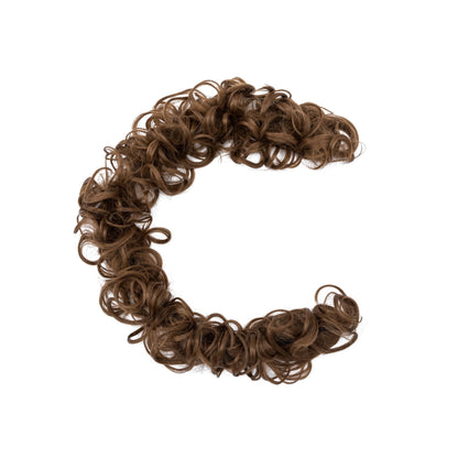 Long Messy Bun Hair Piece Curly Hair Extensions Hair Scrunchies Tousled Updo Hair Bun Hair Pieces Soft For Women Brown Black