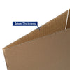 Moving Boxes Medium 12"L X 10"W X 8"H,50-Pack | Corrugated Cardboard Box for Packing, Shipping and Storage 3mm Thick