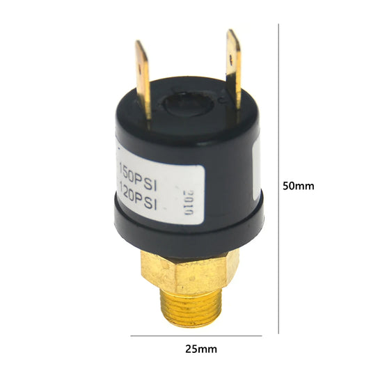 120-150 PSI Air Pressure Control Switch Valve for Train Air Horn Compressor Tank 12V Car Accessories