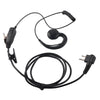 AEH3000-M1A Walkie Talkie Two Way Radio Black Headset Mic for Motorola Black Headset Two Way Radio Headset Walkie Talkie Headset
