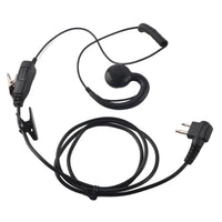 AEH3000-M1A Walkie Talkie Two Way Radio Black Headset Mic for Motorola Black Headset Two Way Radio Headset Walkie Talkie Headset