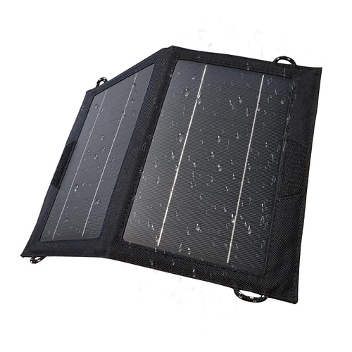 ALLPOWERS Flexible Foldable Solar Panel 5V 18V High Efficience Solar Battery Charger 21W Solar Phone Charger for Travel Iphone
