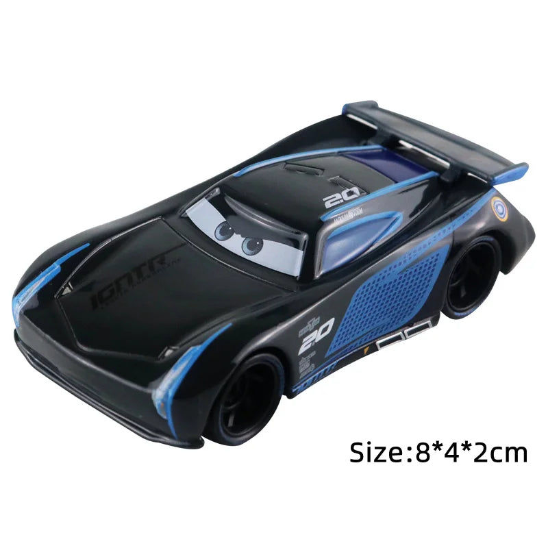 Disney Pixar Cars Lightning McQueen SUV Black Storm Jackson Cruz Mater Big wheel Offroad Metal Cars Toy Kids Christmas Gifts