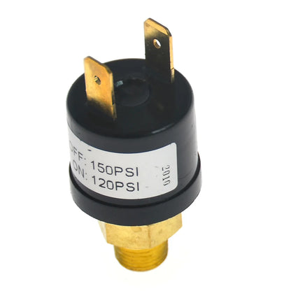 120-150 PSI Air Pressure Control Switch Valve for Train Air Horn Compressor Tank 12V Car Accessories