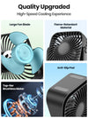 Portable USB Fan - 4 Inch Mini Desk Fan with 3 Speeds & 360° Adjustment
