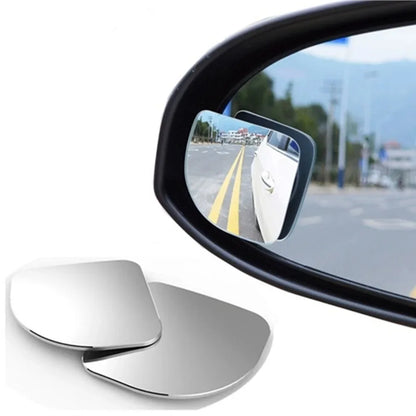 2 Pcs/4 PcsCar Styling Blind Spot Mirrors, Adjustable Wide-Angle Rearview Mirrors for Cars and Motorcycles