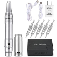 Wireless PMU Machine - Professional Permanent Makeup Kit for Eyebrows, Eyeliner, Lips