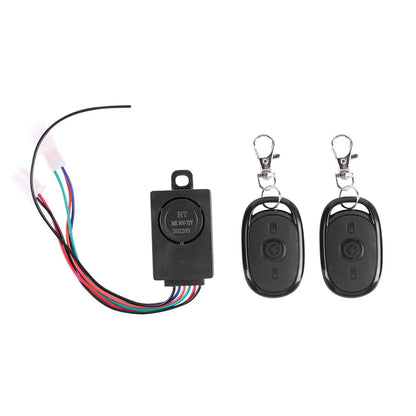 36-72V Anti-Theft E-bike Alarm Scooter Security Remote Control Detector Alarm