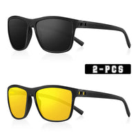 AOFLY Polarized Sunglasses for Men UV400 Protection Lightweight Frame Driving Fishing Golf Square Fashion Sun Glasses Women